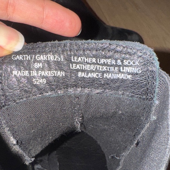 Steve Madden Leather Garth Ankle Boots - Picture 2 of 5